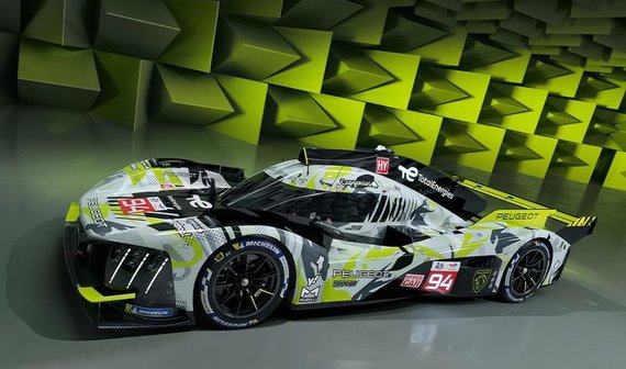 Peugeot представили обновленный гиперкар 9x8 Le Mans