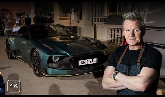 Гордона Рамзи заметили на новом Aston Martin. Эта редкая модель стоит $ 1,5 млн